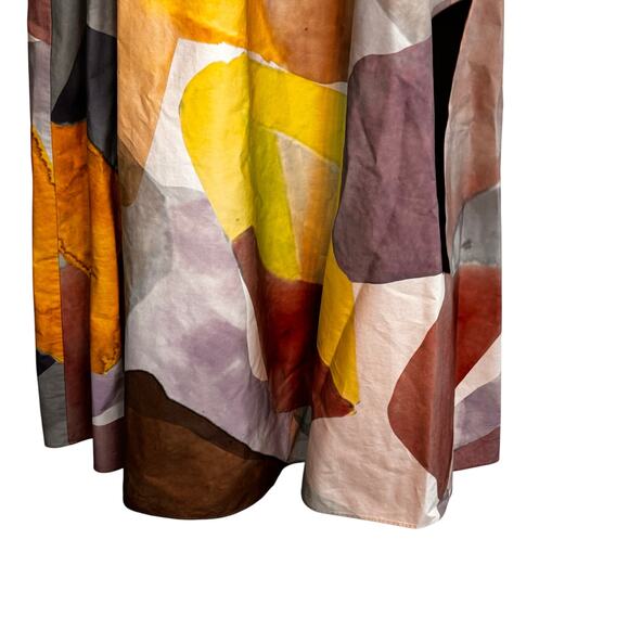 ASOS EDITION Empire Cami Maxi Dress in Pastel Abstract Boho Print Women’s Sz 0 - Picture 6 of 16